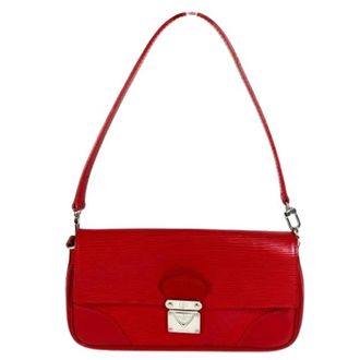 Louis Vuitton Pre-owned Shoulder Bags, female, Red, Size: ONE SIZE Pre-owned Epi Pochette Shoulder Bag