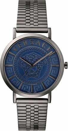 Versace V-Essential Polshorloge - Heren - Horloges - Grijs - ONE Size - Accessoires