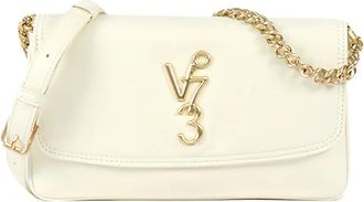 V° 73 logo chain shoulder bag - Neutrals