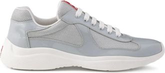 Prada Sneakers Americas Cup con suola chunky - Grigio