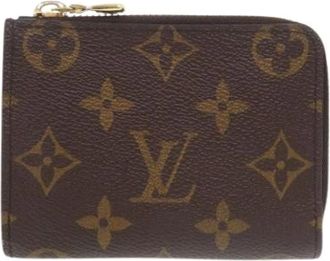 Louis Vuitton Pre-owned Wallets, female, Brown, Size: ONE SIZE Pre-owned Canvas Wallet