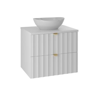 Petits Meubles Mueble lavabo estratificado Blanco