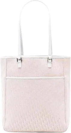 Dior Pre-owned Tote Bags, female, Pink, Size: ONE SIZE Pre-owned Canvas Tote