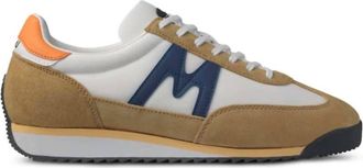 Karhu Mens Mestari Sneakers In Curry/true Navy