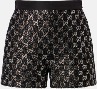 Gucci GG embellished high-rise shorts
