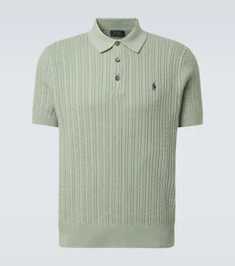 Polo Ralph Lauren Polo in cotone a trecce