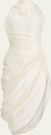 Altuzarra Dora Draped Sleeveless Midi Dress