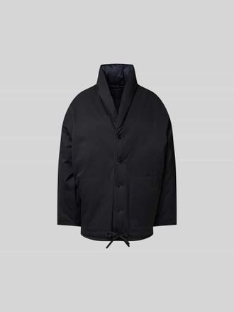 Closed Closed Regular Fit Jacke mit Knopfleiste in Black, Gr&ouml;&szlig;e M