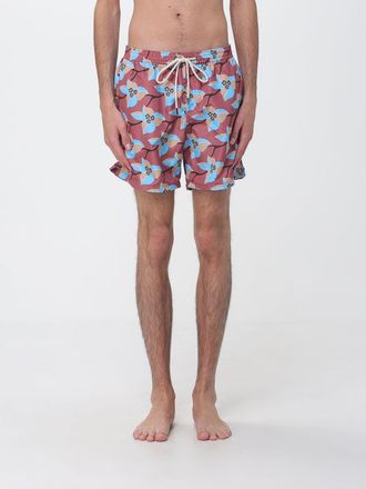 Noisy May Boxer da mare in poliestere con stampa floreale e vita con coulisse