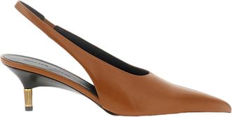 Khaite Brown Bella Pump 55 Shoes