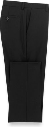 Paul Fredrick Wool Stretch Bengaline Flat Front Suit Pants