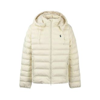 Polo Ralph Lauren Winter Jackets, female, Beige, Size: XS Stylish Jacket