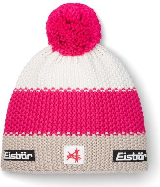 Eisb&auml;r Star Pompon Ski Austria M&uuml;tze - Unisex | rosa