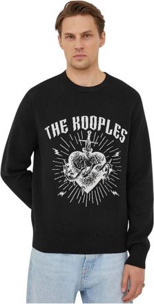 The Kooples Hombre, Sudaderas, Negro, Talla: L
