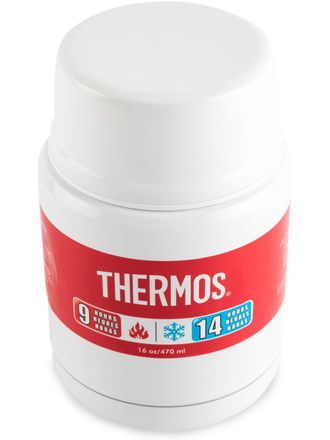 SUPREME Roestvrijstalen thermosfles - Wit
