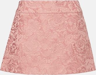 Dolce & Gabbana Gonna corta in jacquard