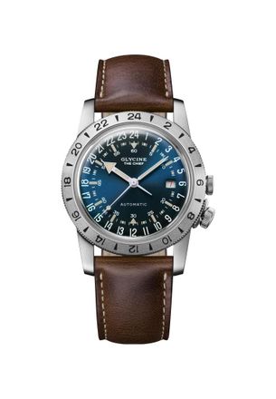 Glycine GL0411 Mens Airman Vintage Watch - Silver - One Size