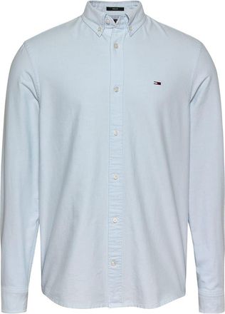 Tommy Jeans Heren Oxford Button-Down Regular Overhemd (Zoetblauw)