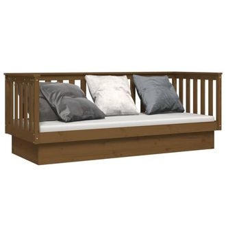 Berkfield Home Beautiful Day Bed Honey Brown 75x190 cm Solid Wood Pine