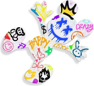 Arte Dal Mondo Adm - Impresión sobre Acrílico splat on Graffiti Signs