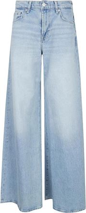 7 For All Mankind Broeken - Dames - Loose Fit Jeans - Blauw - W26 - Jeans