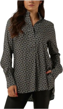 Kudibal Copenhagen Nate Blouse - Dames - Blouses - Blauw - XS - Leer - Overhemden