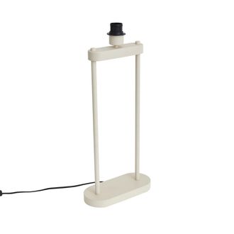 QAZQA Qazqa L&aacute;mpara De Mesa Moderna Beige - Thijmen