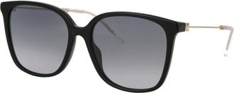 Kenzo Stijlvolle Zonnebril - Dames - Zonnebrillen - Zwart - 58 MM - Accessoires