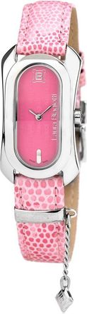 Laura Biagiotti Leather Dress Womens Watch