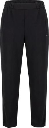 ottod'Ame Cropped Broeken - Dames - Broeken - Zwart - Maat: 2XS Viscose