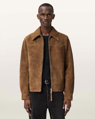 AllSaints Dellcot Suede Jacket