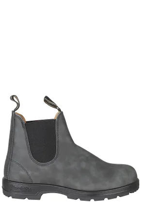 Blundstone Rustic Black 587 Chelsea Water-Resistant Leather Boots