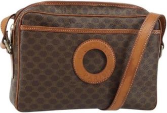 Celine Pre-owned Cross Body Bags, female, Brown, Size: ONE SIZE Pre-owned Plastic Cross Body Bag