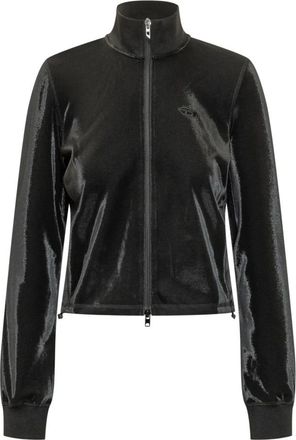 Diesel F-Rosy Felpa - Dames - Vesten met rits - Zwart - XS - Hoodies & sweatvesten