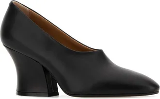 Jil Sander Black Scarpe Con Tacco High Heel Shoes
