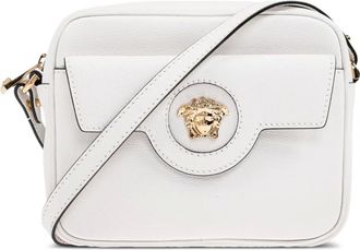 Versace Borsa a tracolla La Medusa in pelle - Bianco