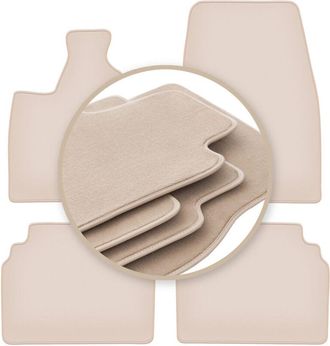 OEM Alfombrillas Premium Beige Para: Bmw I3 L01 Hatchback 2013