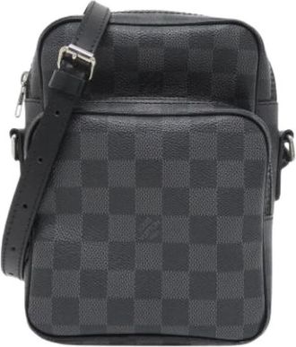 Louis Vuitton Pre-owned Cross Body Bags, female, Gray, Size: ONE SIZE Pre-owned Vintage Shoulder Bag