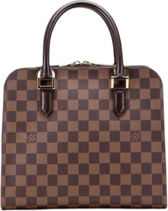 Louis Vuitton Pre-owned Handbags, female, Brown, Size: ONE SIZE Pre-owned Vintage Plastic Handbag
