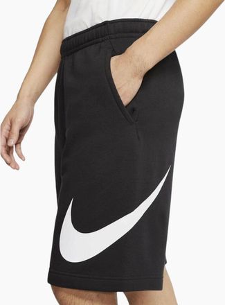 Nike Mens Nike Shorts Mens Summer Half Pants BV2721 Terry Cotton Sportswear Relaxed Fit - Black - Size: 32/30/31
