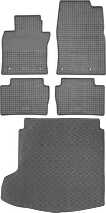 OEM Juego De Alfombrillas De Goma Para Coche Y Alfombrilla Para Maletero Para Mazda 3 Iv (bp) Sed&aacute;n Desde Marzo De 2019