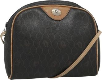 Dior Pre-owned Cross Body Bags, female, Black, Size: ONE SIZE Pre-owned Plastic Shoulder Bag
