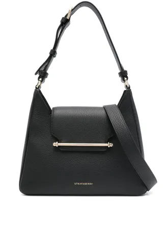 Strathberry Multrees Hobo shoulder bag - women - Calf Leather - One Size - Black