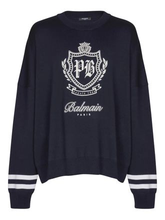 Balmain Gestreepte trui - Blauw
