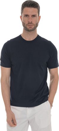 Hindustrie T-shirt in maglina COTTONCREPE Blu Hindustrie Uomo