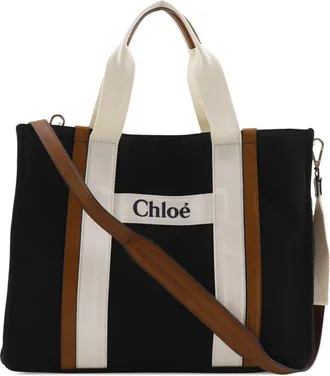 Chlo&eacute; Pre-owned Chloe Canvas Diaper Bag Unisex JULMD95YVP4I3WLX