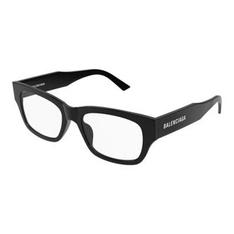 Balenciaga Glasses, male, Black, 54 MM, Squared Eyeglasses