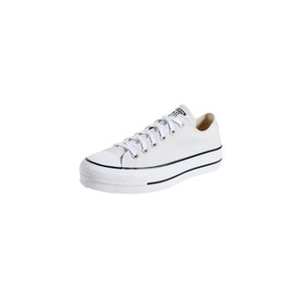 Converse Womens Converse Chuck Taylor All Star Low Top Platform Barely Grey / White / Black A11538F