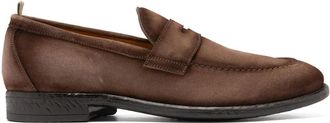Officine Creative Mocassini Emory Caou - Marrone