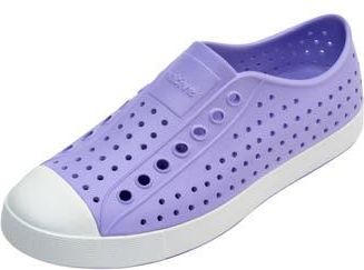 Native Jefferson Vegan Perforated Sneaker in Purple/shell White at Nordstrom Rack, Size 10